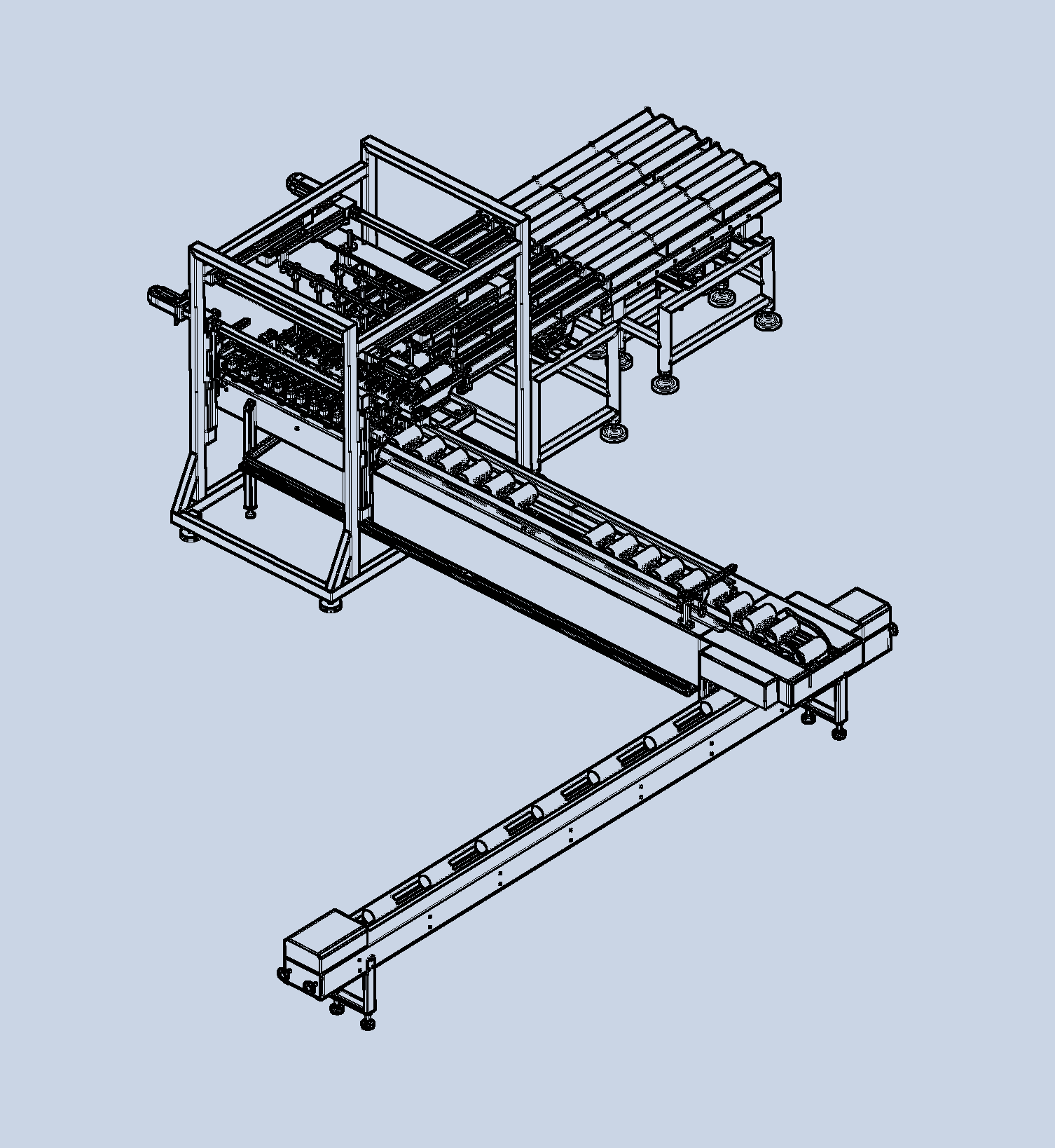 MORO Snack H cracker and biscuit handling system