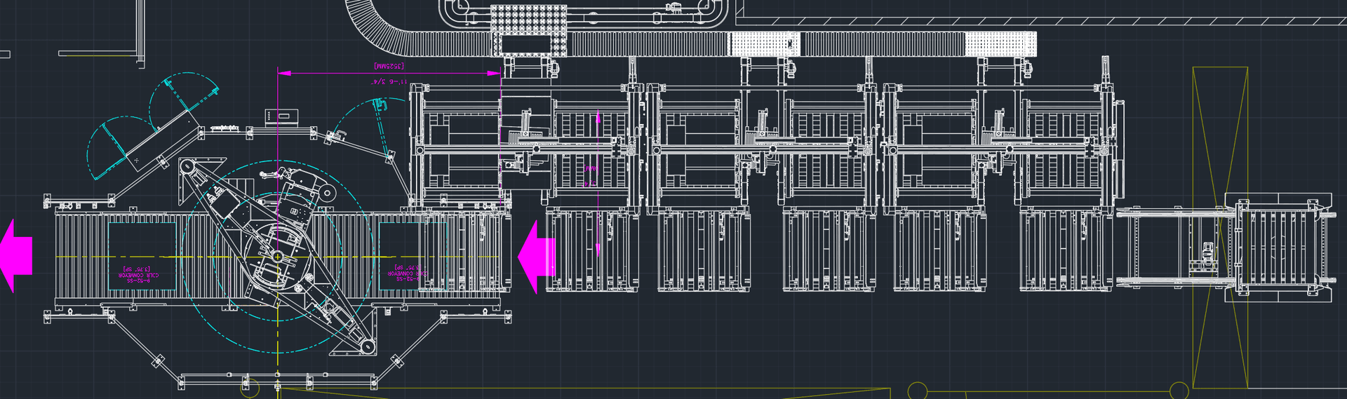 MORO conveying and transfer integration system